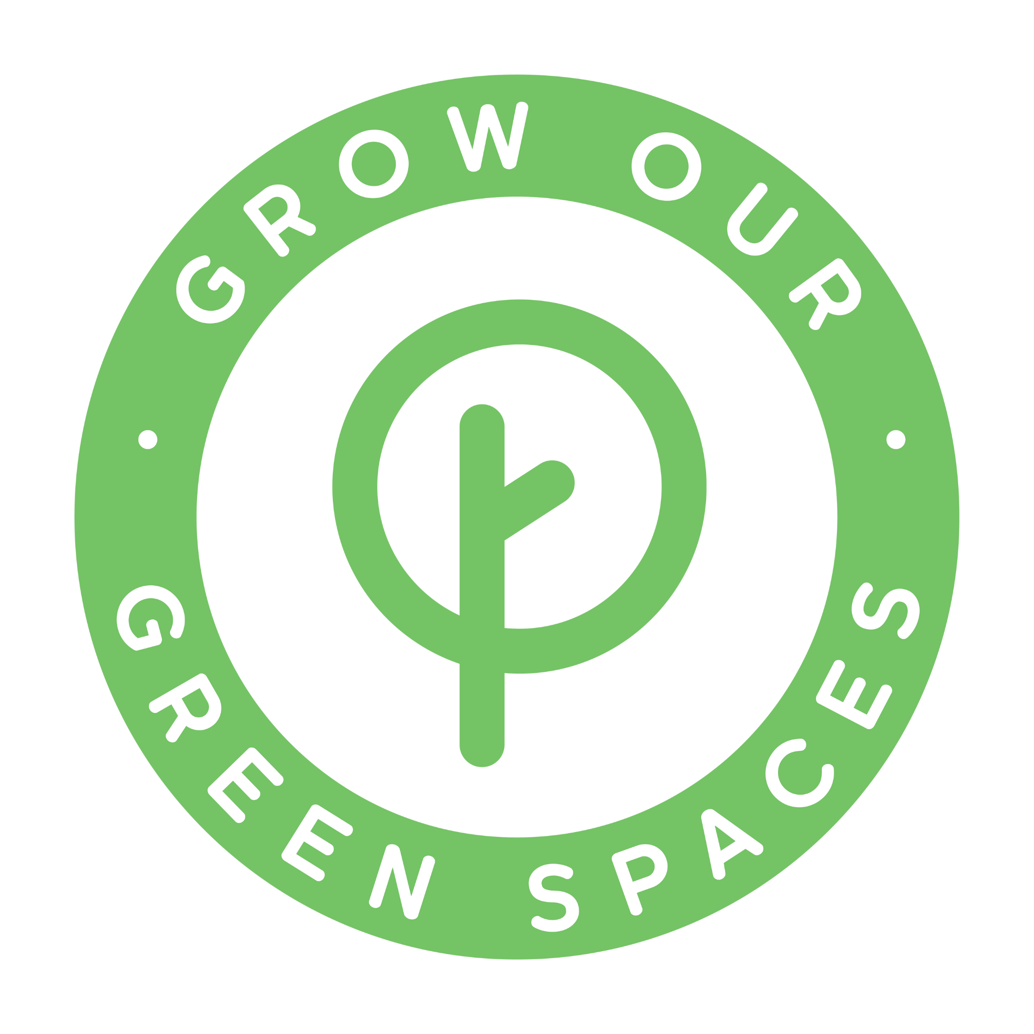 grow our green spaces stamp