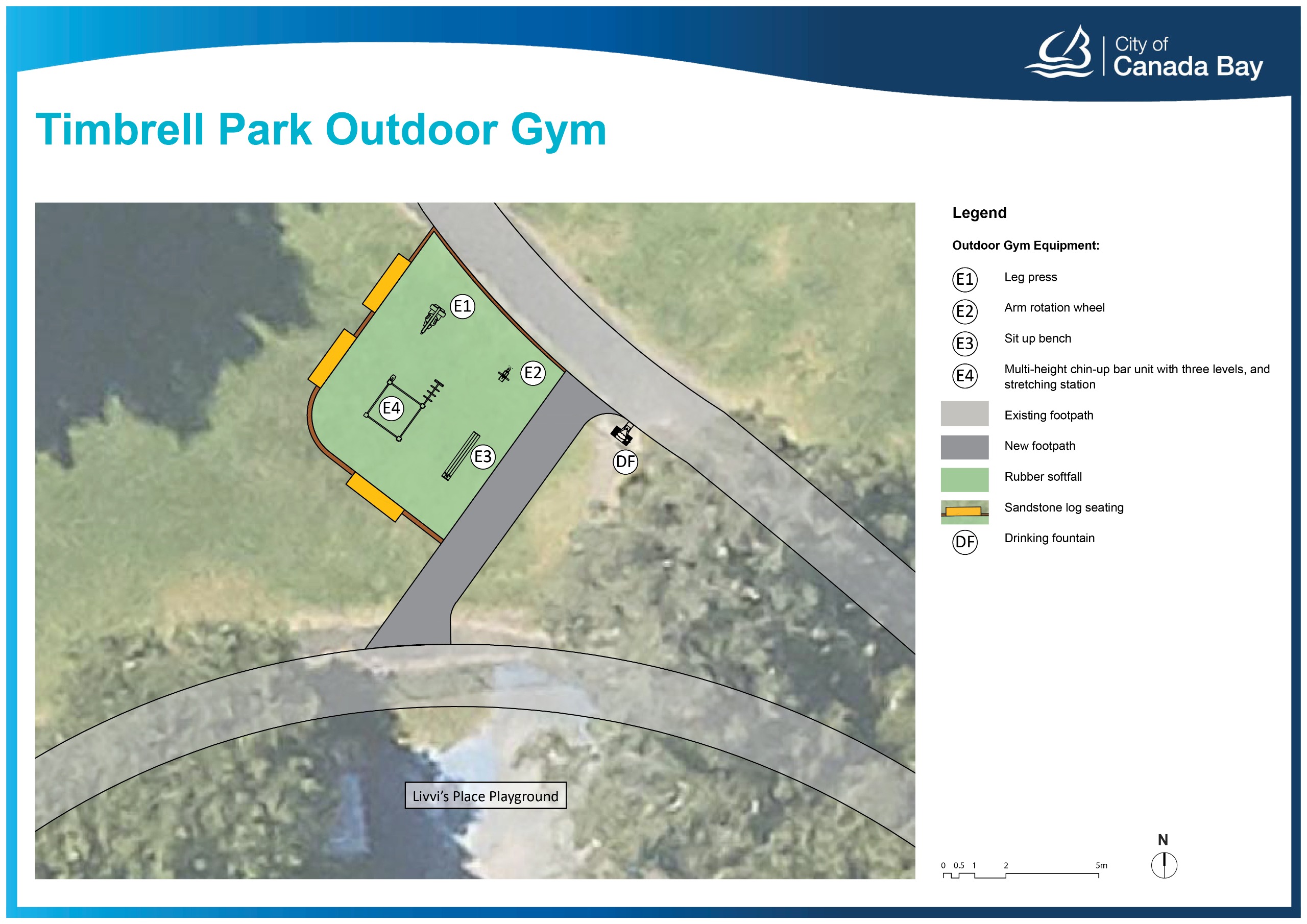 Detailed design for outdoor gym